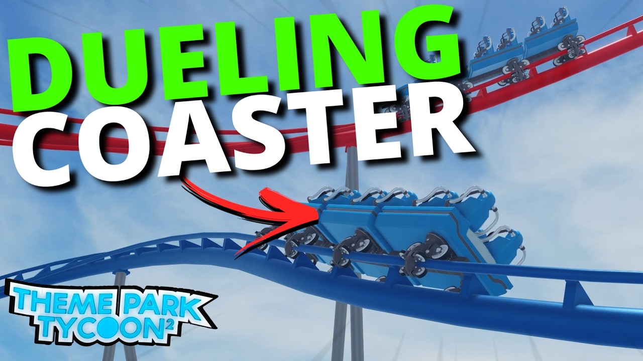 Can I build a DUELLING Coaster In Theme Park Tycoon 2?