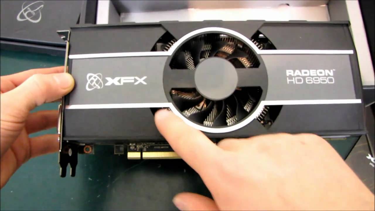 XFX Radeon HD 6950 1GB Graphics Card Unboxing & First Look Linus Tech Tips