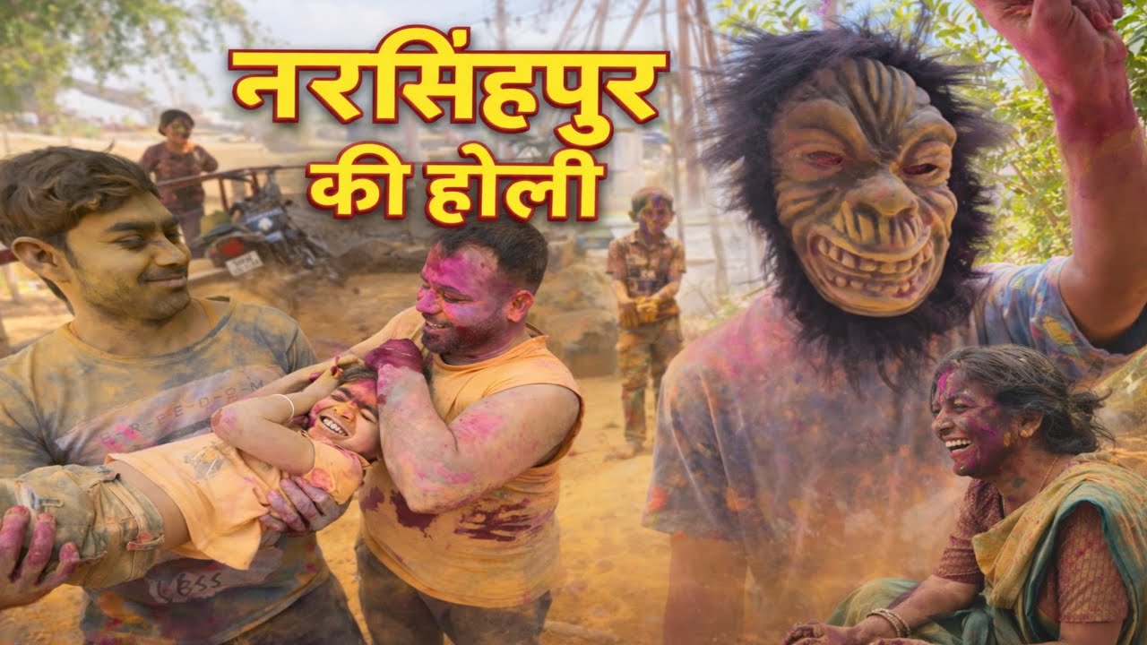 Aisi rangpanchmi na dekhi hogi Narshingpur ki 🤩😂