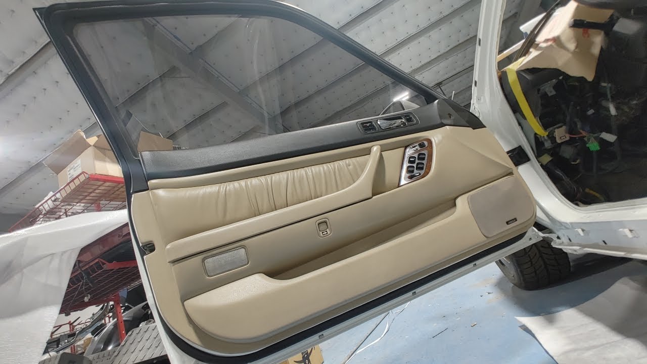 Acura Legend Door Disassembly and Drip Moulding Installation