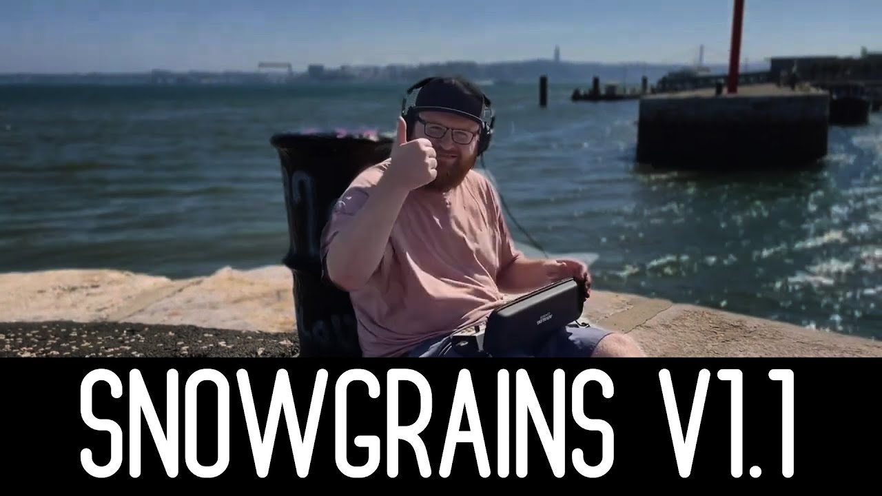 Snowgrains v1.1: Granular Synthesis Patch for Organelle-M