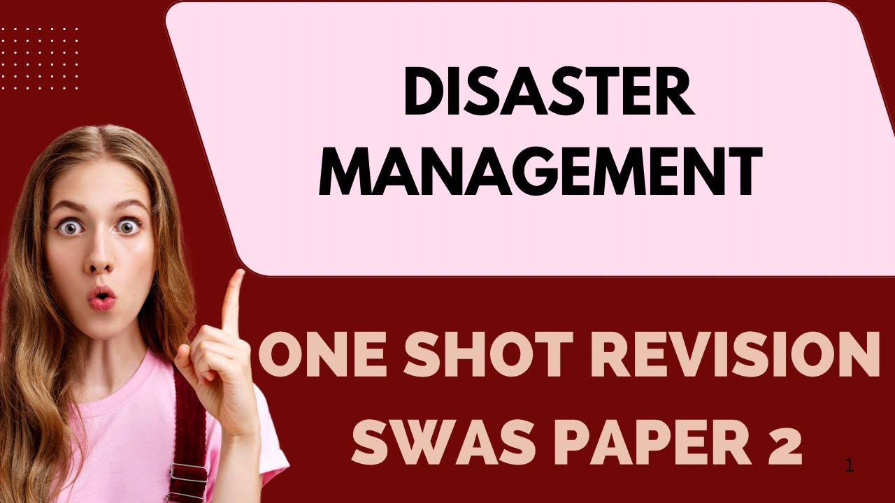 Disaster management ||SWASTHVRITTA DISASTER MANAGEMENT