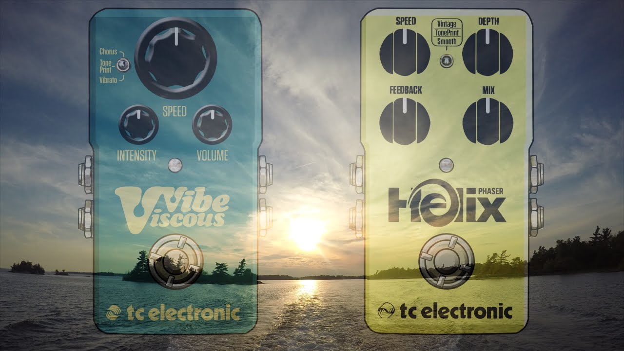 TC Electronic Viscous Vibe & Helix Phaser (dedicated in memory of John Gerald Smith)