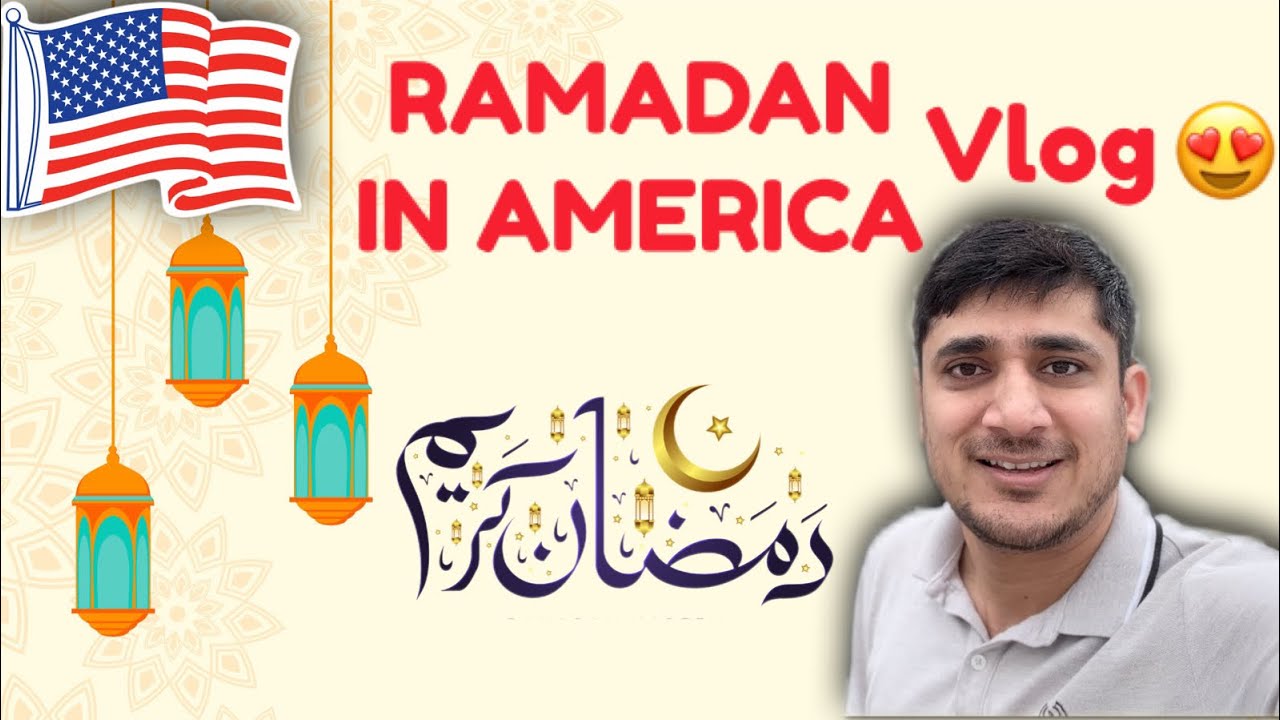 RAMADAN IN AMERICA 😍| Waseem Hyder Vlogger