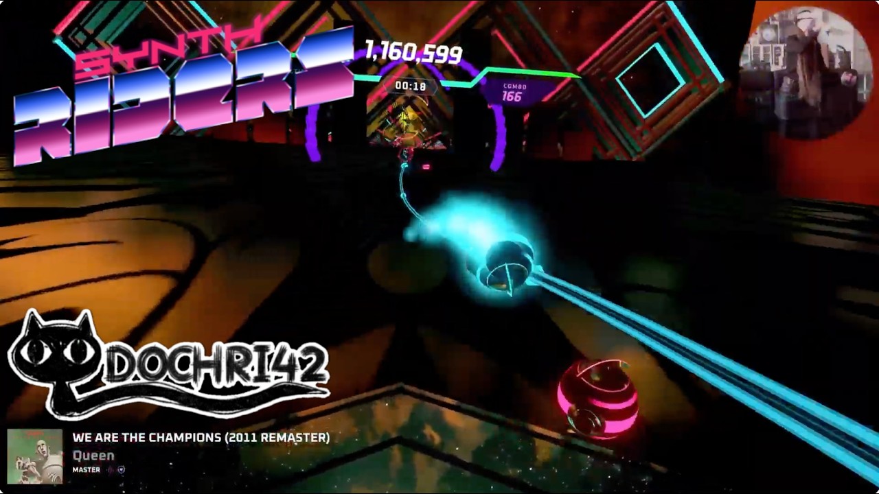 Synth Riders Queen We Are The Champions February 5th 2026 PSVR2 with Do