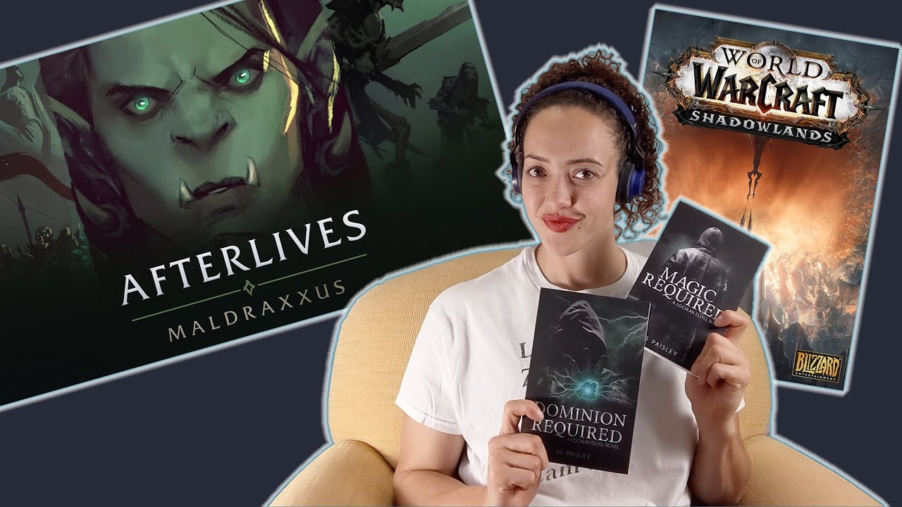 Non-Gamer Watches #40 || Shadowlands stuff and continues to shamelessly promotes her new book.