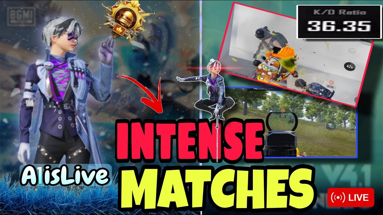 Dominating Ace Lobby || A1 is back || #bgmi #a1isliveyt #live stream