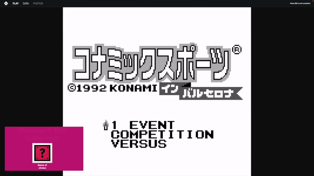 Ep 1625 - Video Game Intro - Konami Sports In Barcelona - GB Operator