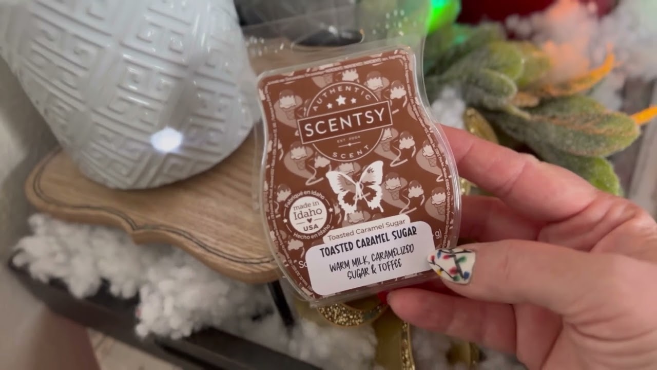 Scentsy BBMB Toasted Caramel Sugar Warm Review #scentsy #scentsybbmb