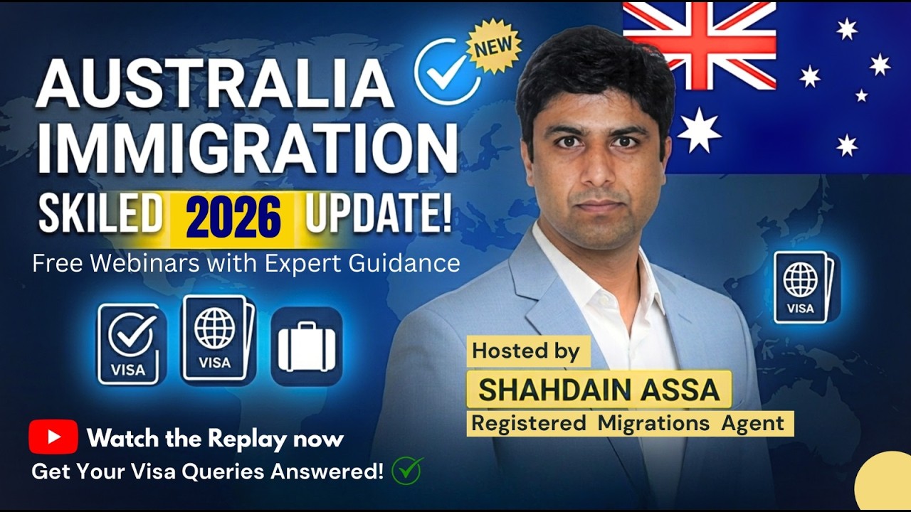 Skilled Immigration Webinar – Australia | Live Q&A