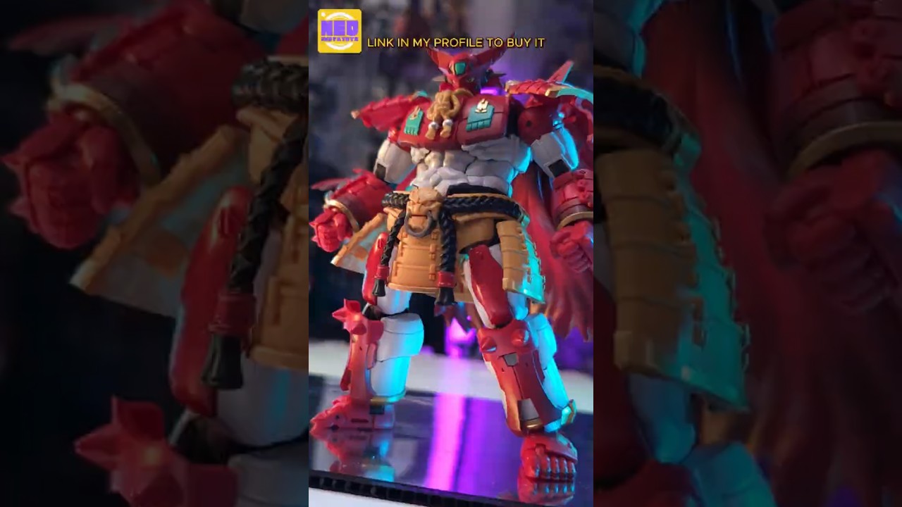 Review Iron Romance Workshop SRL‑01 Super Robot Legend Getter Akaoni  鐵浪製作所 SRL‑01 蓋特 赤鬼