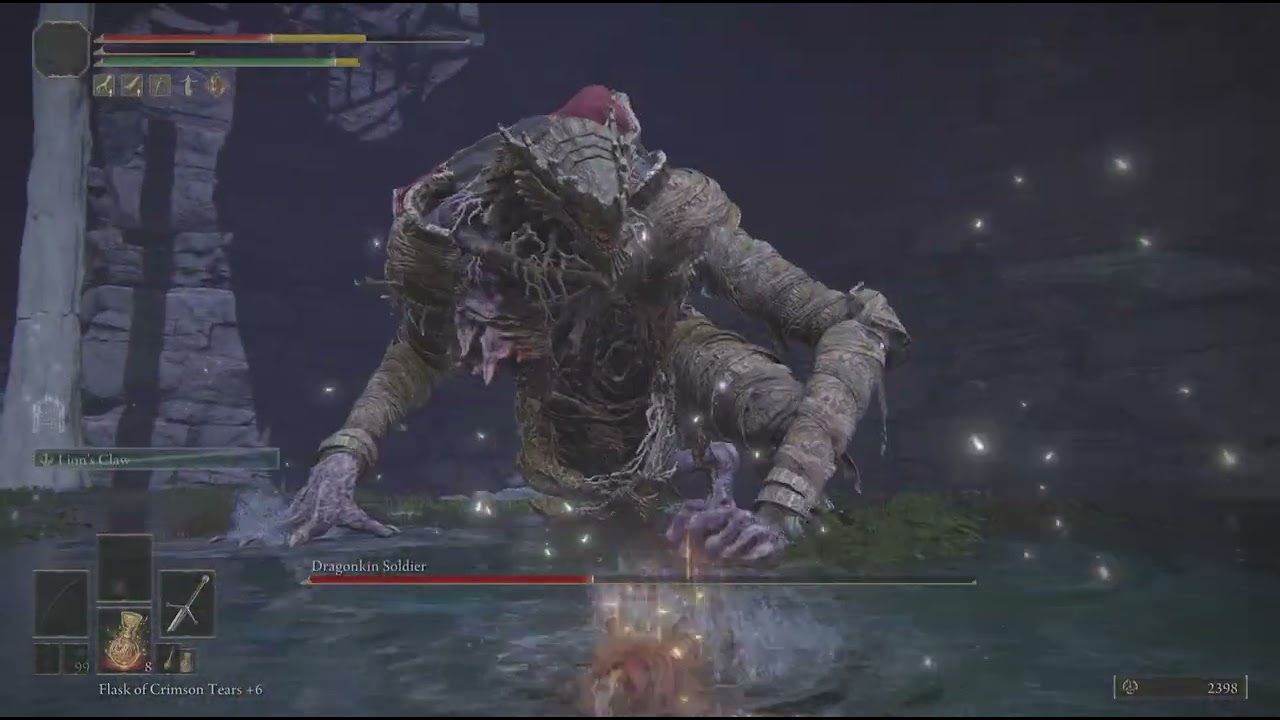 ELDEN RING Dragonkin Soldier 4th try Siofra River
