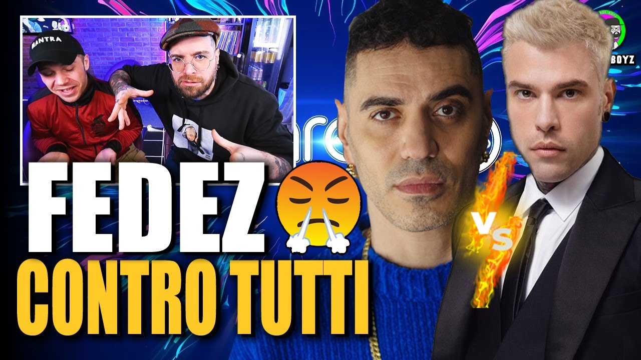 #SANREMO2023 | FEDEZ DISSING EPICO PROD. SALMO ( RAP REACTION ) Arcade Boyz