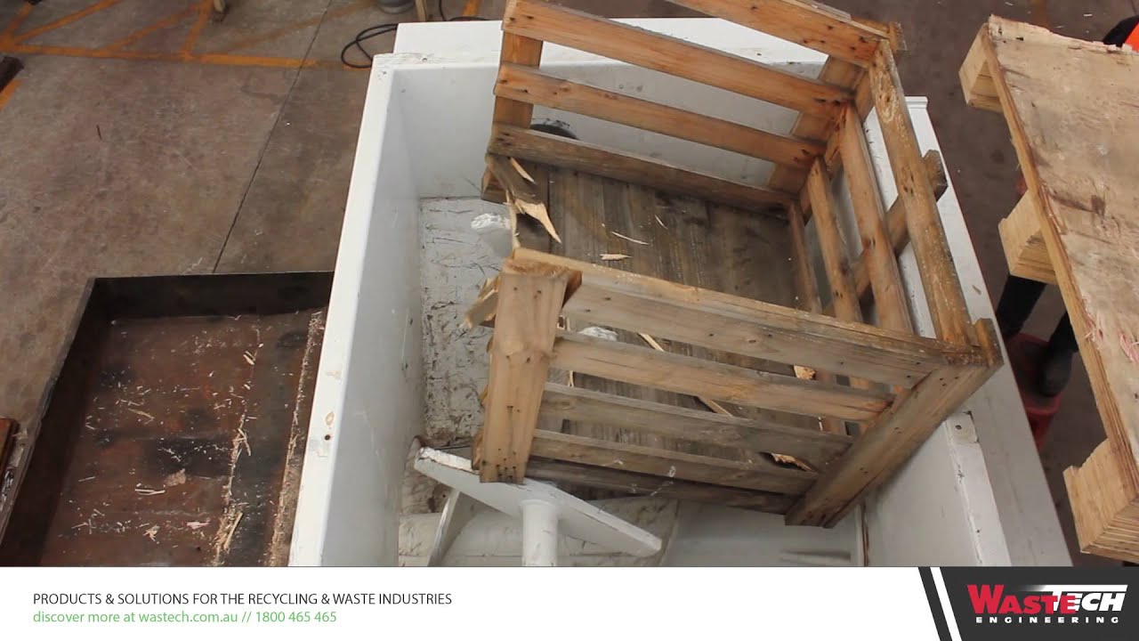 Presto Pallet Crusher - Wastech Engineering