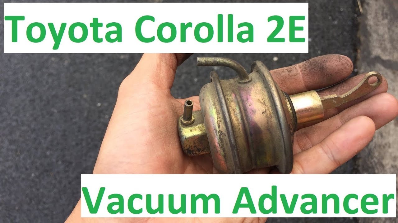 Toyota Corolla 2E Vacuum Advancer