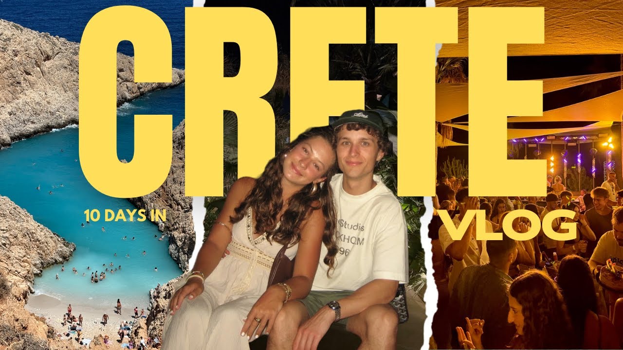 10 TAGE auf KRETA!🌴 Travel Vlog📸🇬🇷 | eliah & jacqueline
