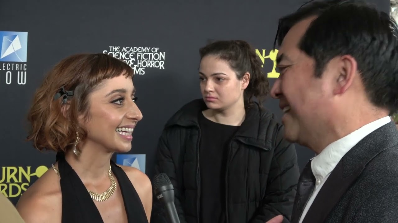 Sofia Hasmik Carpet Interview at the 51st Annual Saturn Awards