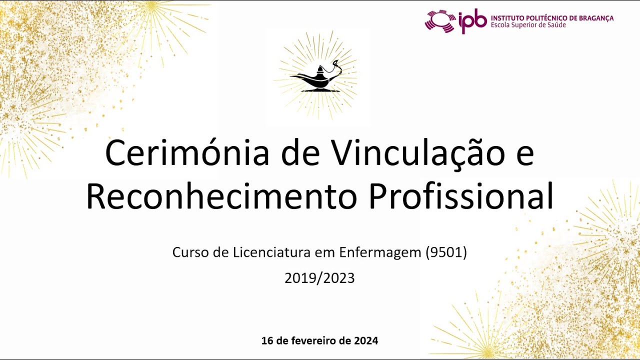 Cerimónia de Vinculação e Reconhecimento Profissional