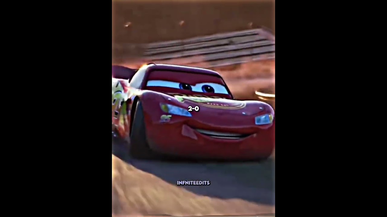 Lightning McQueen vs Jackson Storm #pixar #animation #shorts #shortvideo #cars