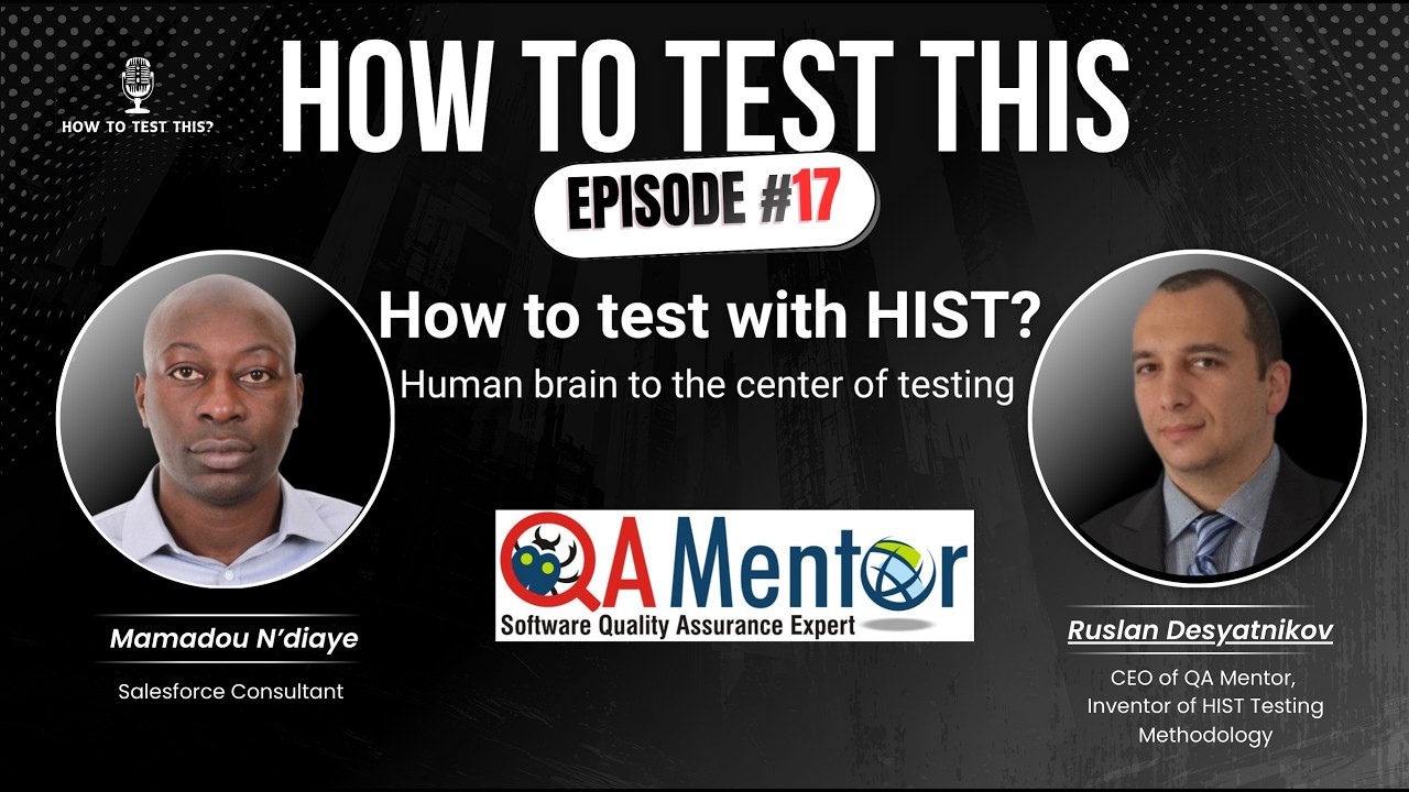 How to test with HIST - Ruslan Desyatnikov