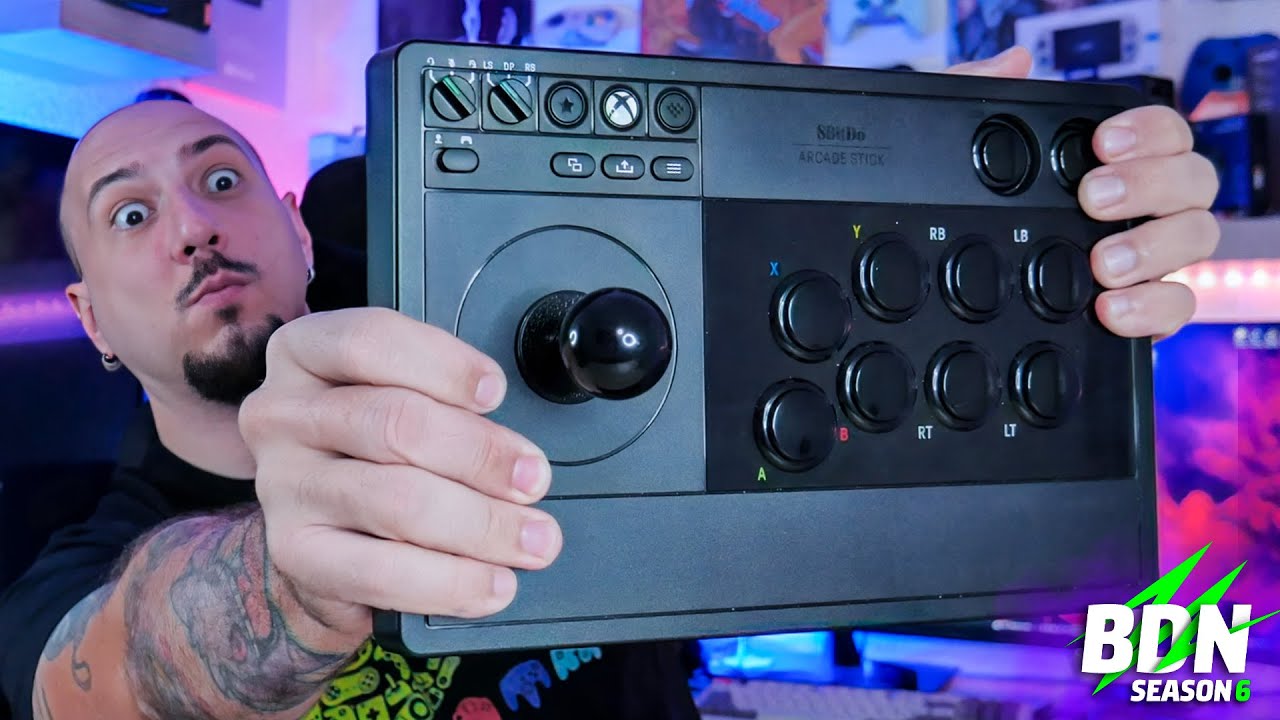 AMO mi nuevo mando ARCADE de XBOX🔥 8BitDo Arcade Stick for Xbox 🔥 Fight Stick
