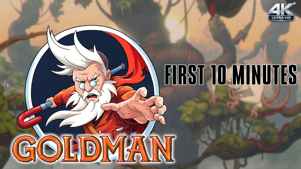 FIRST 10 MINUTES – The Eternal Life of Goldman Demo (4K Gameplay)