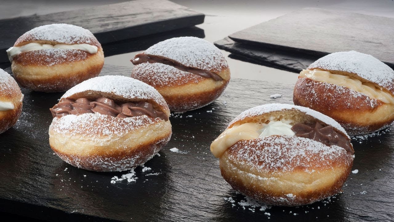 Receta de Bombas de crema, nata y chocolate de Joseba Arguiñano