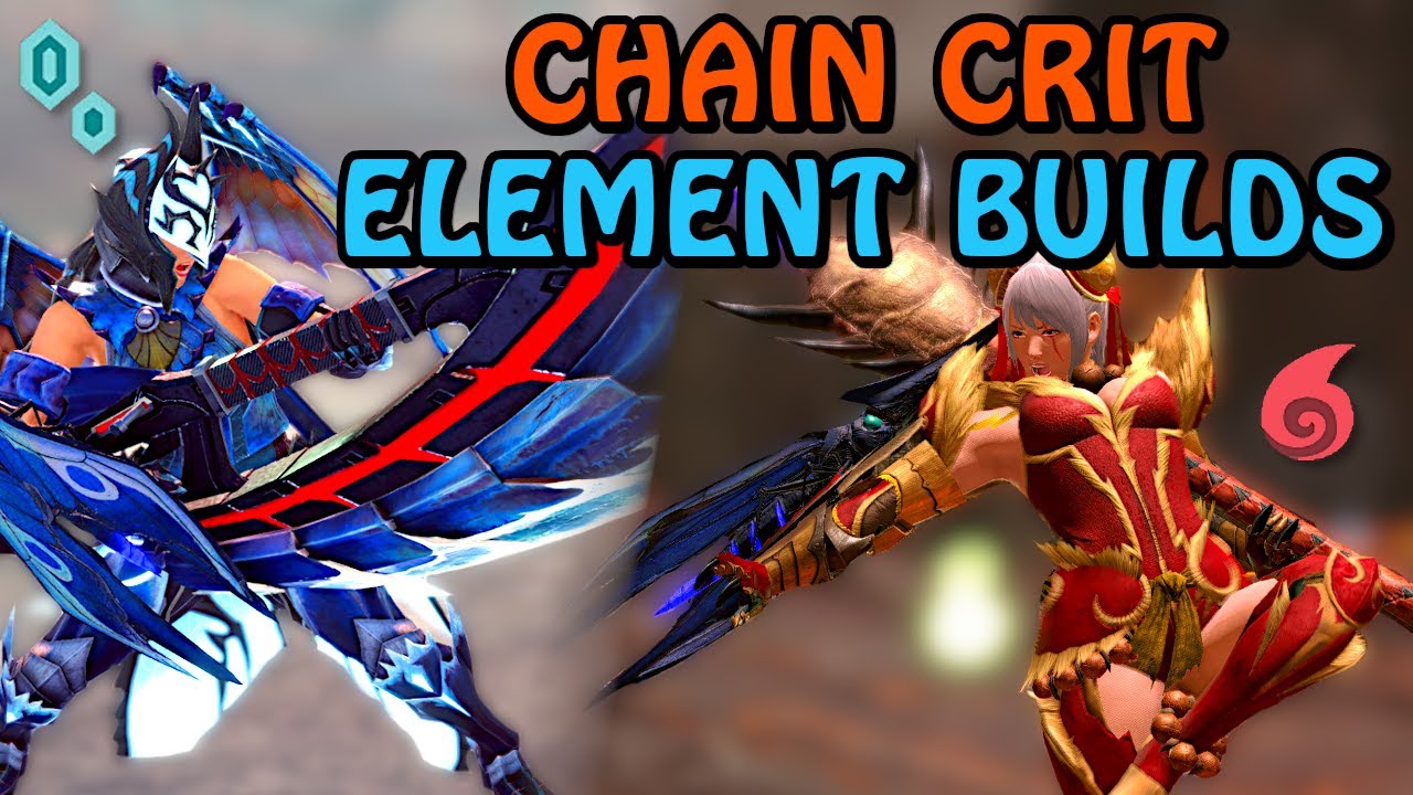 Sunbreak Insect Glaive Element Builds! | Fire and Ice Chain Crit