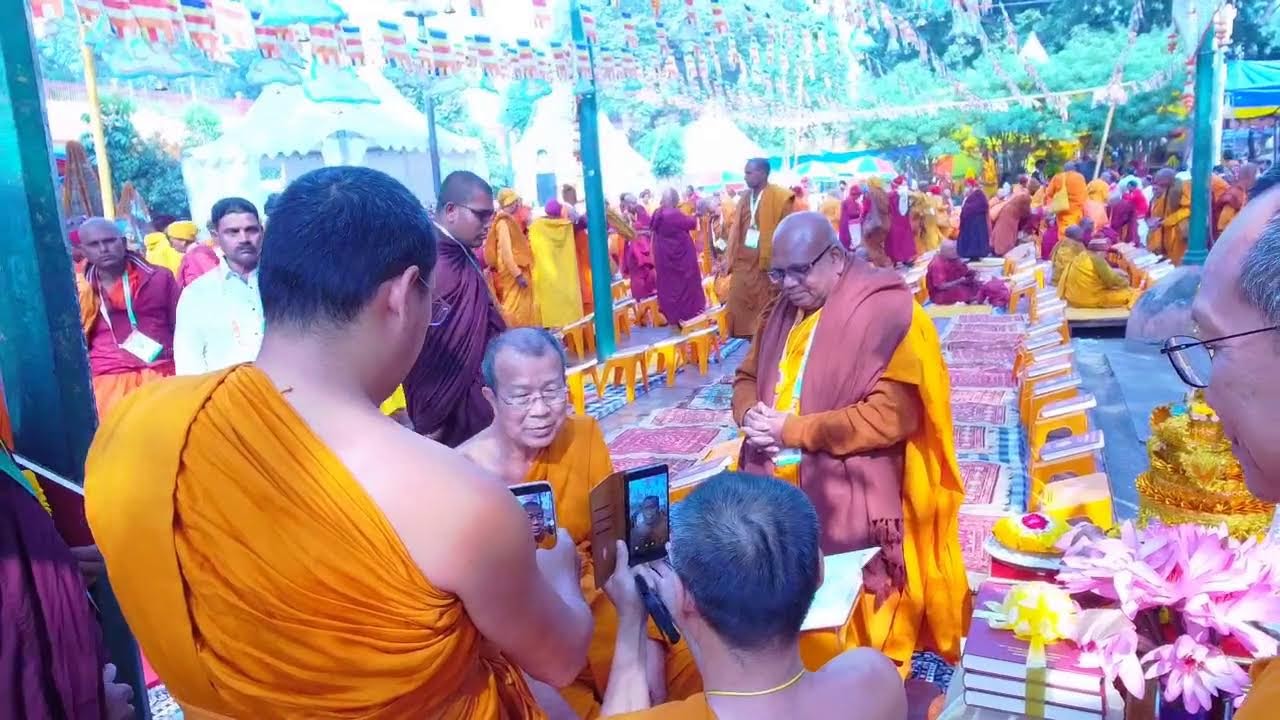 20th International Tipitaka Chanting Ceremony - Bodhgaya