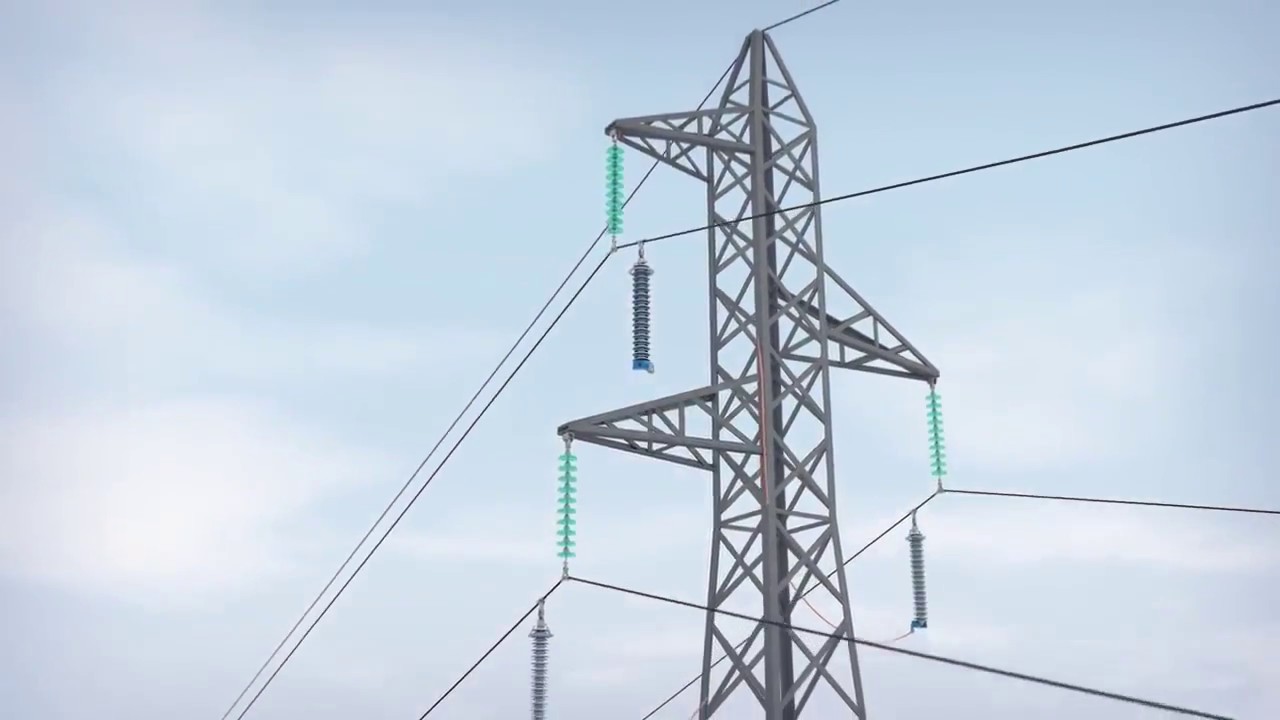 surge arrester for transmission line in power grid