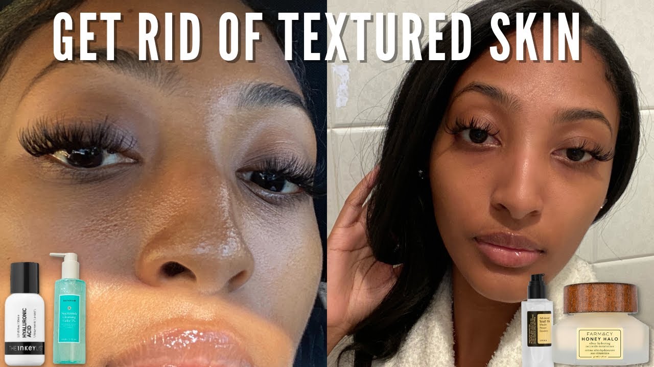 How to smooth DRY + TEXTURED SKIN| Winter skincare routine for glass skin