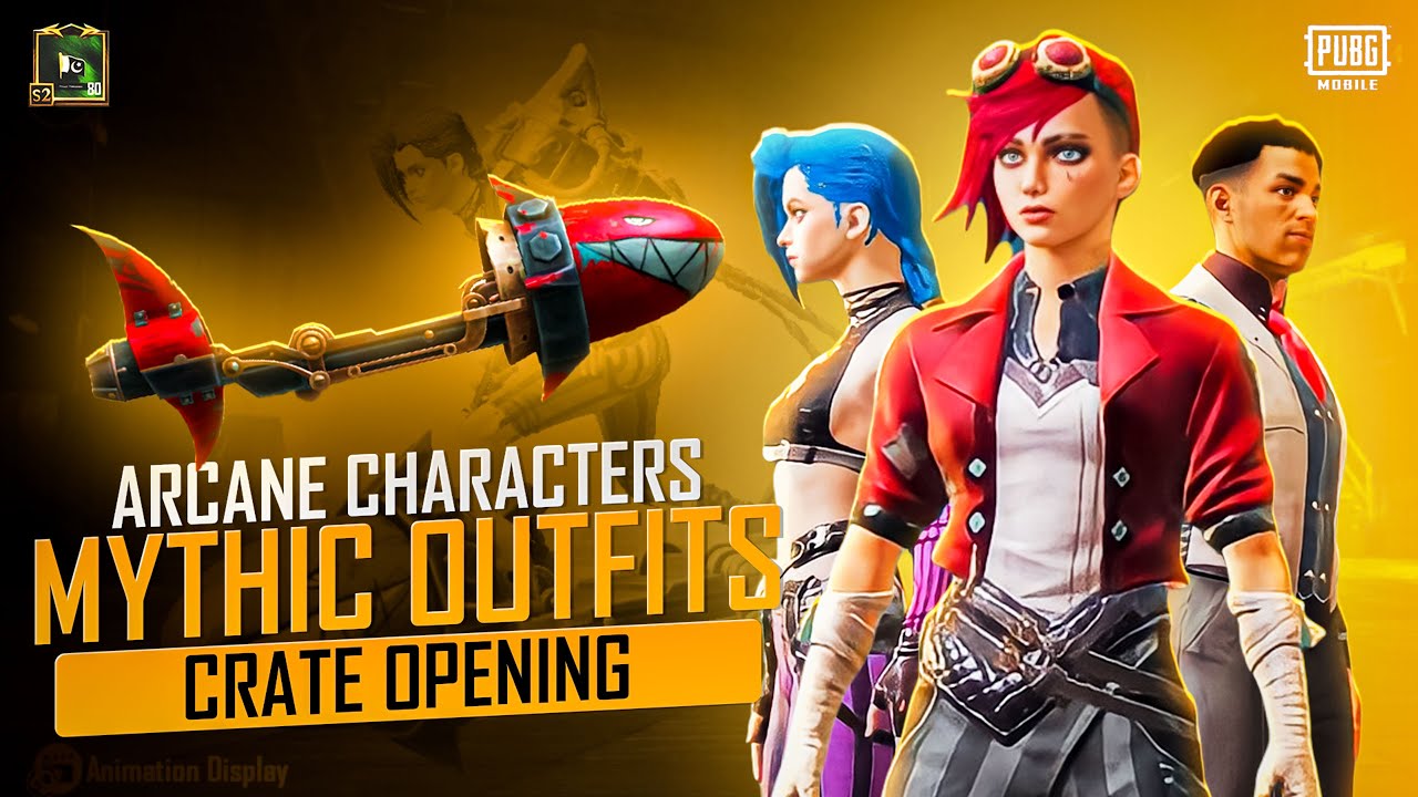 Cheapest Mythics in Pubg Mobile | All 4 Arcane Characters for 20000 UC Only