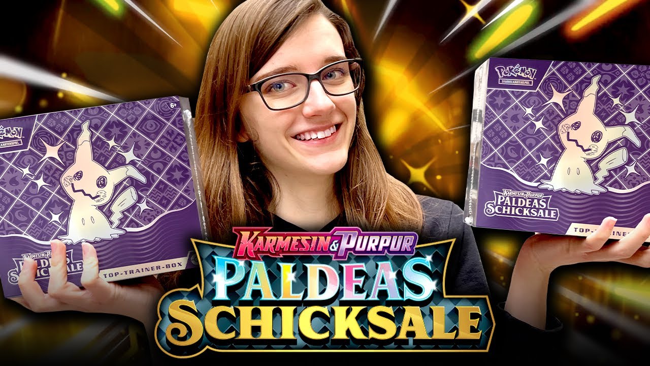 Die SHINY POKÉMON sind zurück! ✨ PALDEAS SCHICKSALE Top Trainer Box | Pokémon TCG Opening