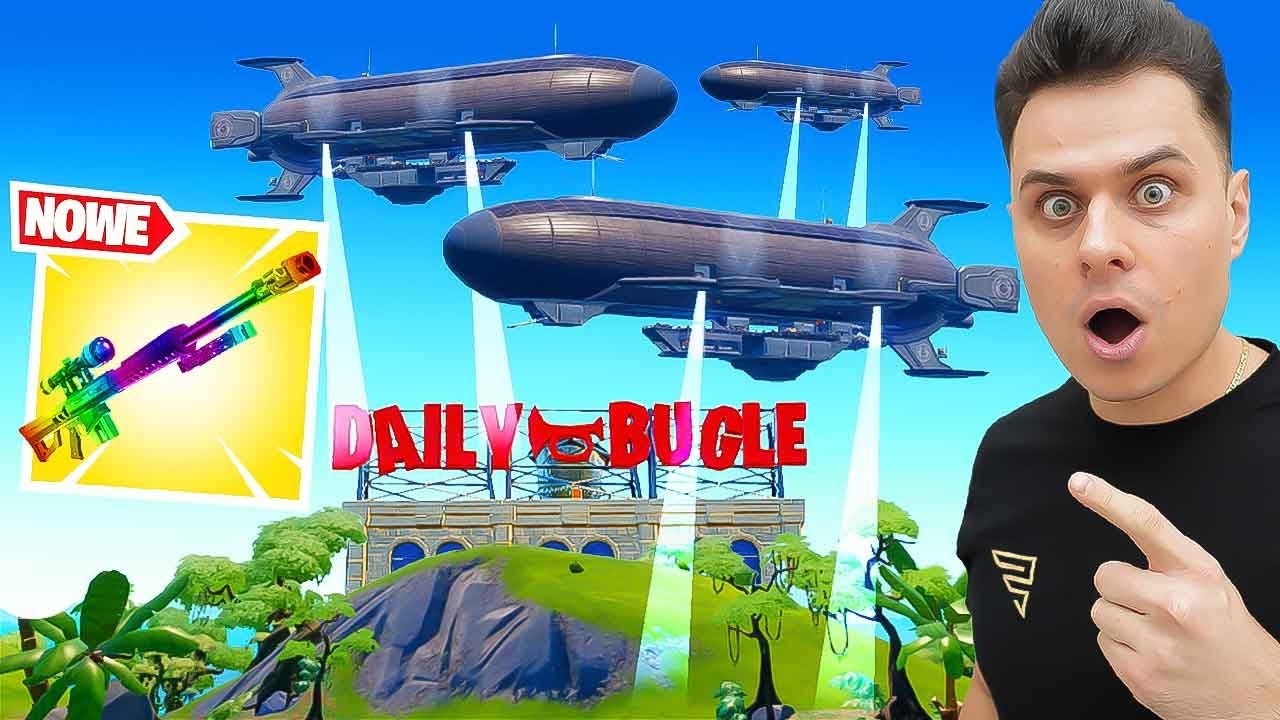 INWAZJA NA *DAILY BUGLE* i POWRÓT *HEAVY SNAJPY* Update w Fortnite