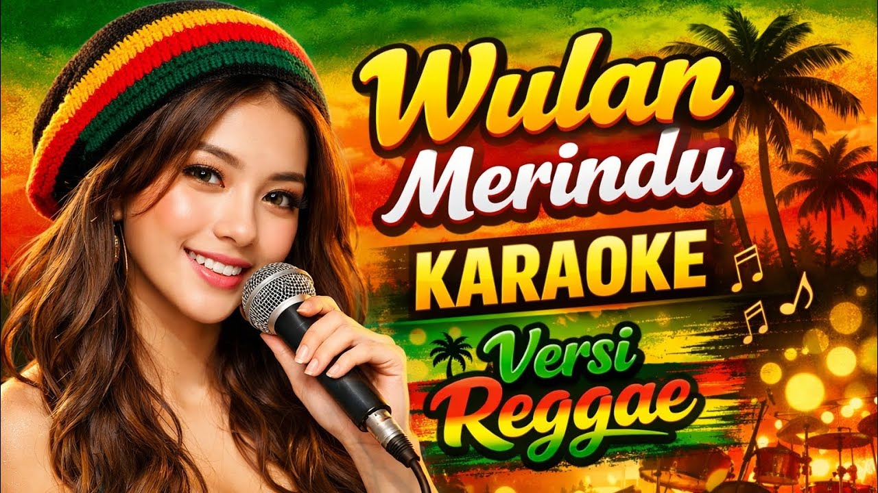 KARAOKE - WULAN MERINDU - VERSI REGGAE - ARIYA COVER 
