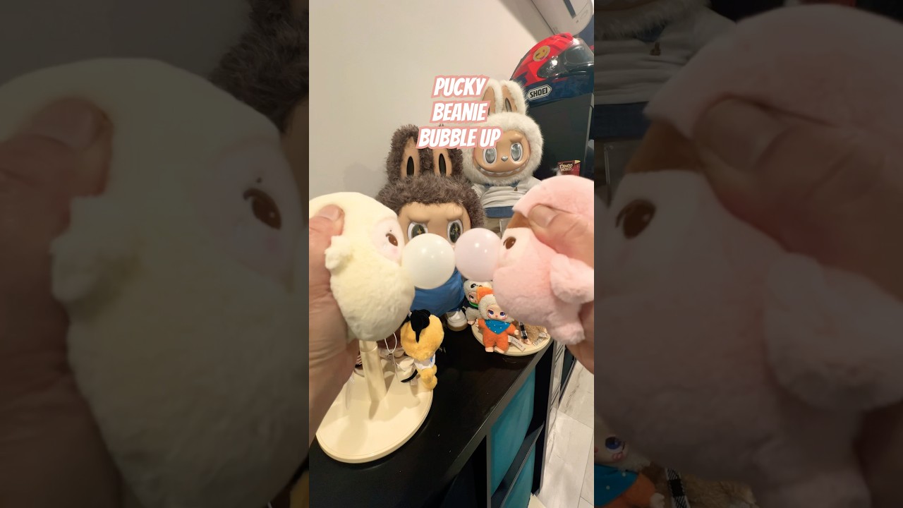 Pucky Beanie Bubble Up Series - Plush Pendant Blind Box #PopMart #BlindBox