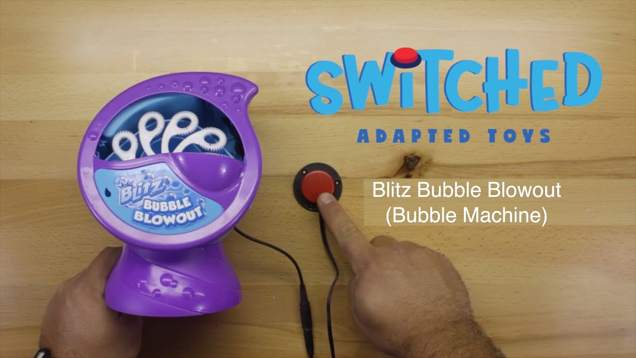 SWITCHED Adapted Toys - Blitz Bubble Blowout (Bubble Machine) - Manual