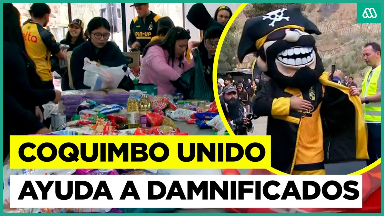 Coquimbo Unido moviliza ayuda para sectores afectados por la tragedia en el norte de Chile