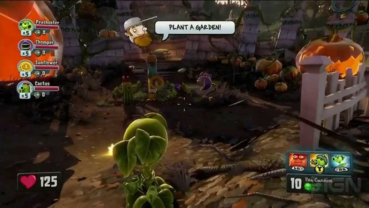 Plants vs. Zombies: Garden Warfare Gameplay - E3 2013 EA Conference