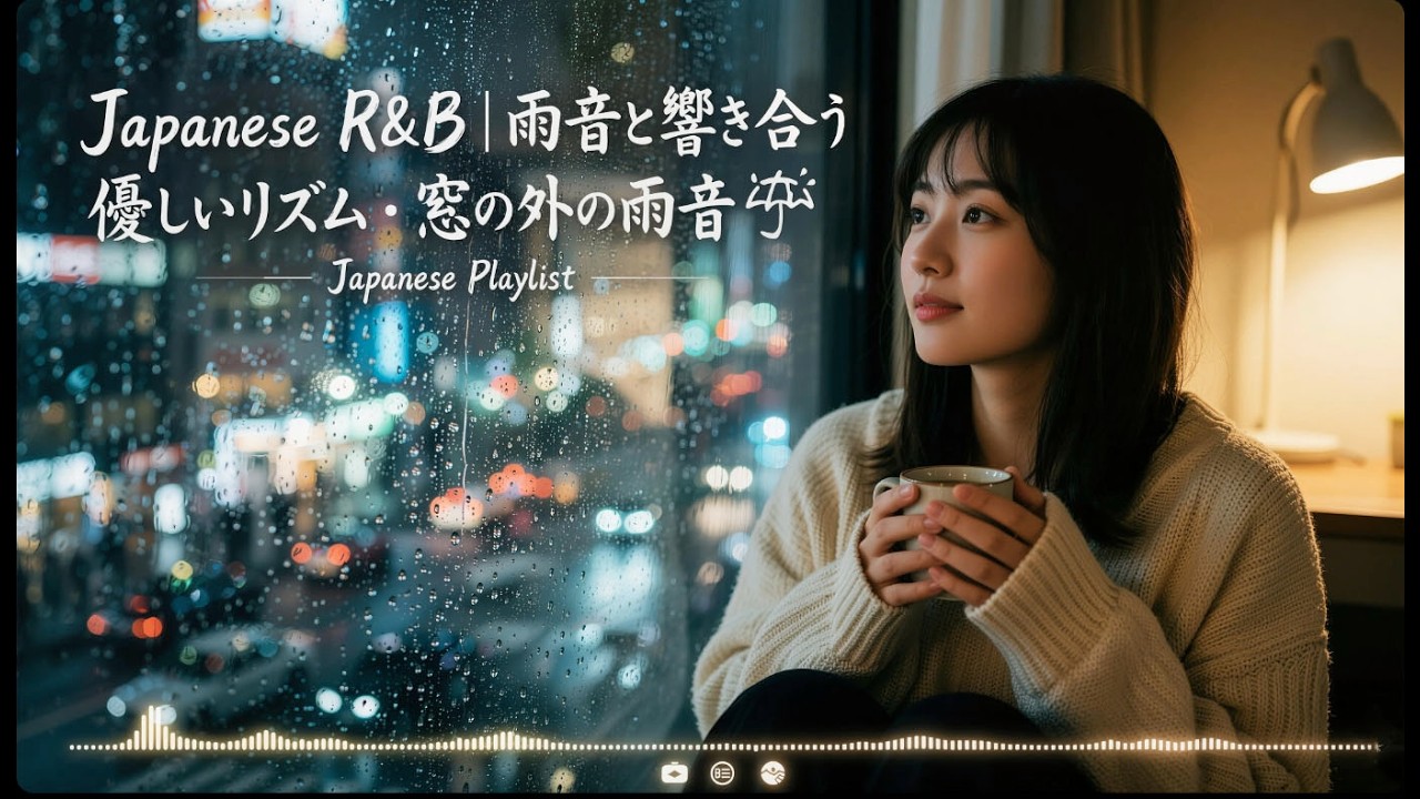 Japanese R&B｜雨の日に聴きたいJ-R&B｜雨音に寄り添う、静かな時間☔️｜リラックス / 癒し / Chill Mix