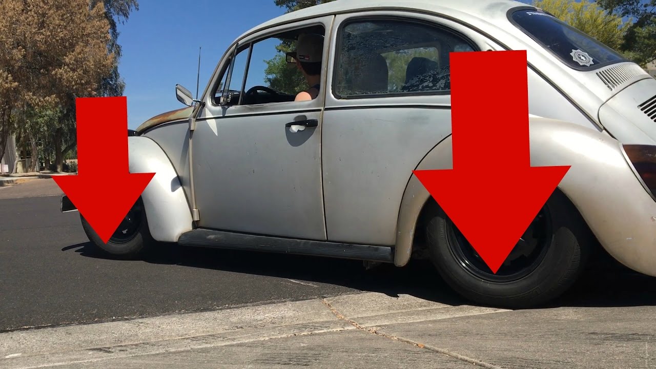 I Think We Went too Low! Lowering the 74 VW BUG