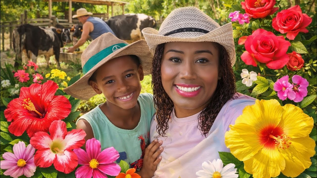 Tour pelo Jardim Florido 🌺 Hibisco, Roseiras, Cosmos e Vida na Rocinha