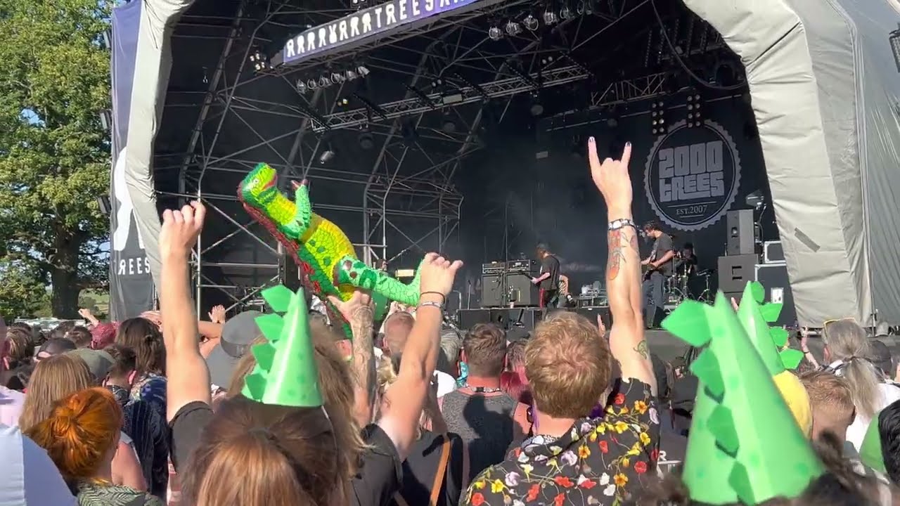 Dinosaur Pile-Up: Birds & Planes (Live 4k) [2000 Trees Festival 07.07.2022]