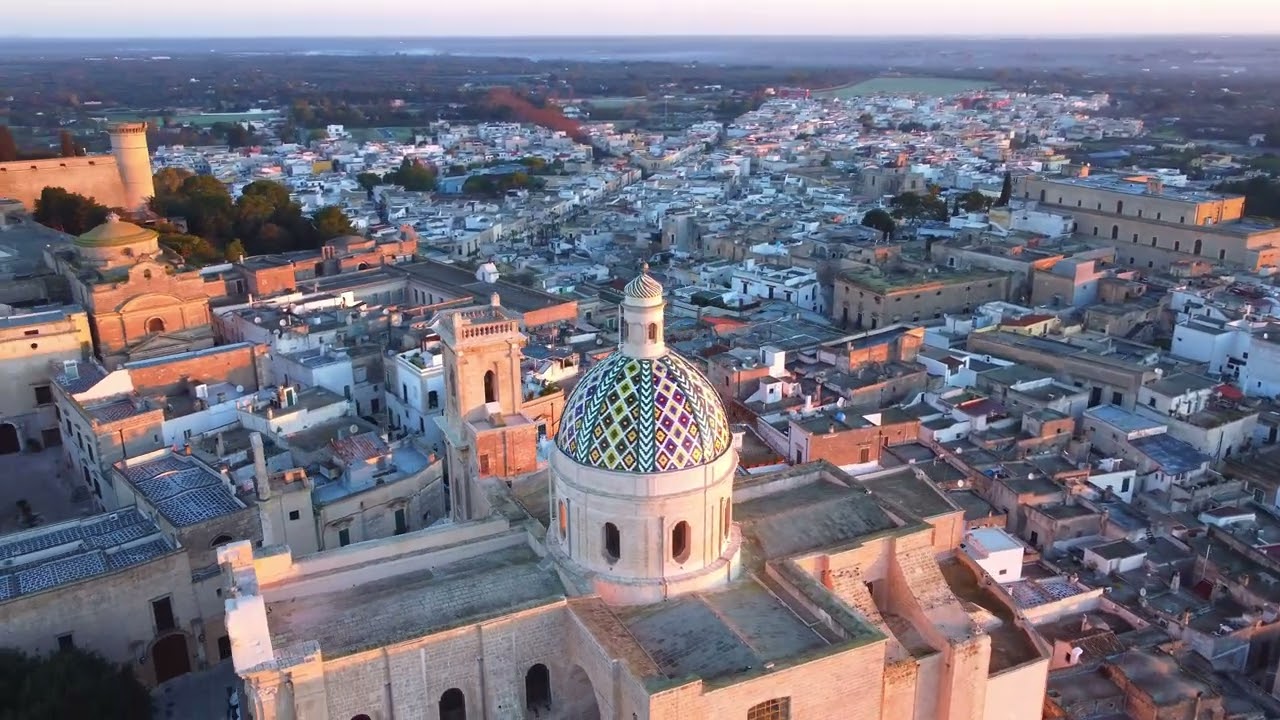 CITTÀ di ORIA 4K (DJI MINI 2)