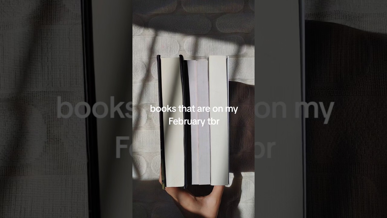 My February TBR 📚 #booktok #booktubetbr #booktube #books #bookish