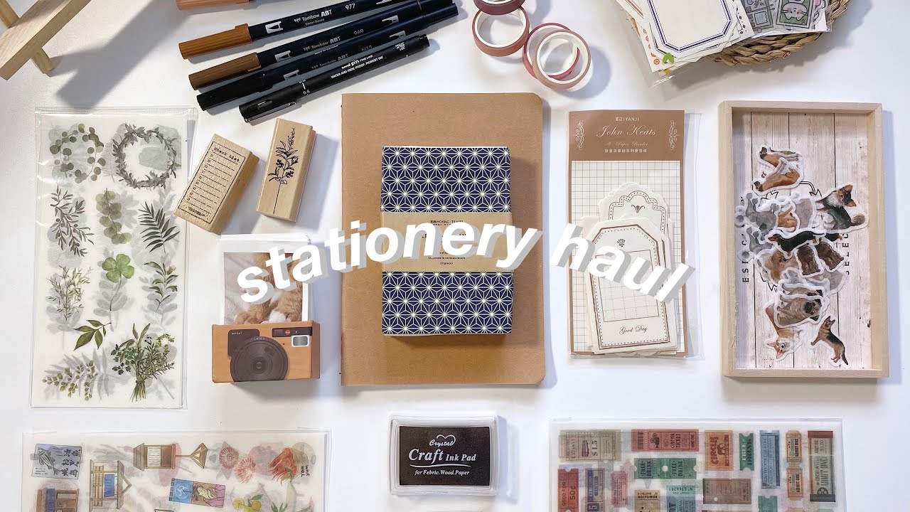 stationery haul ✨