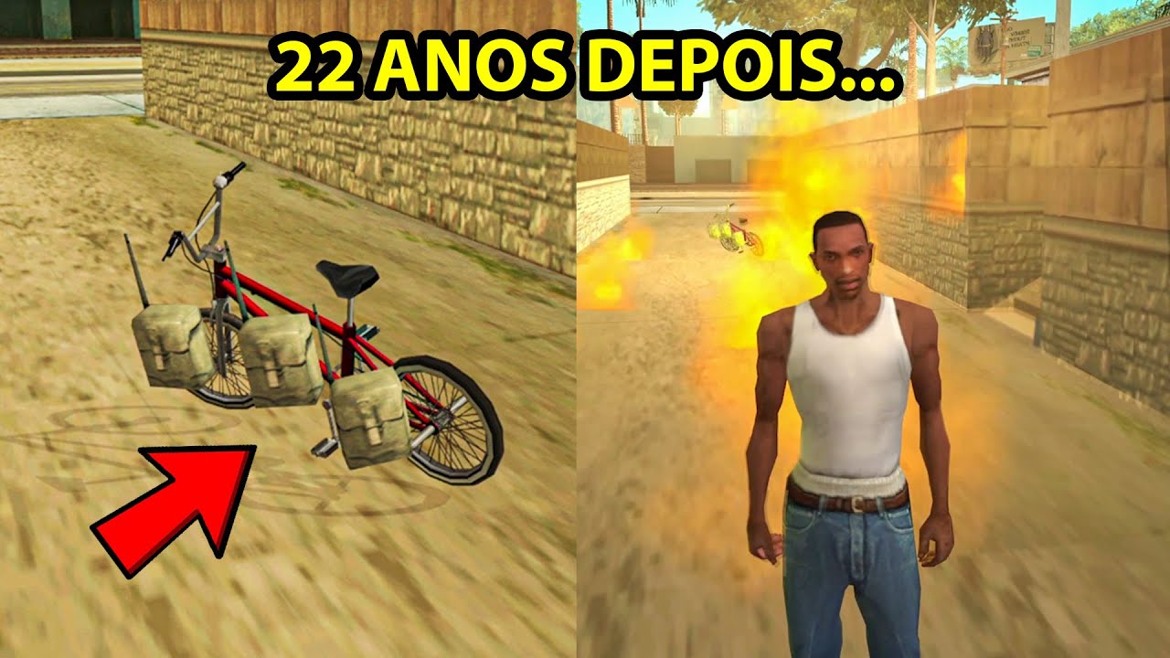 O SEGREDO da BICICLETA que eu demorei 22 ANOS pra DESCOBRIR no GTA SA