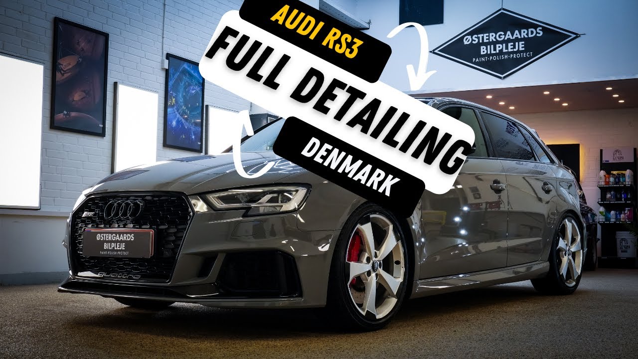 AUDI RS3 - Full Detailing Video - Nardo Gray