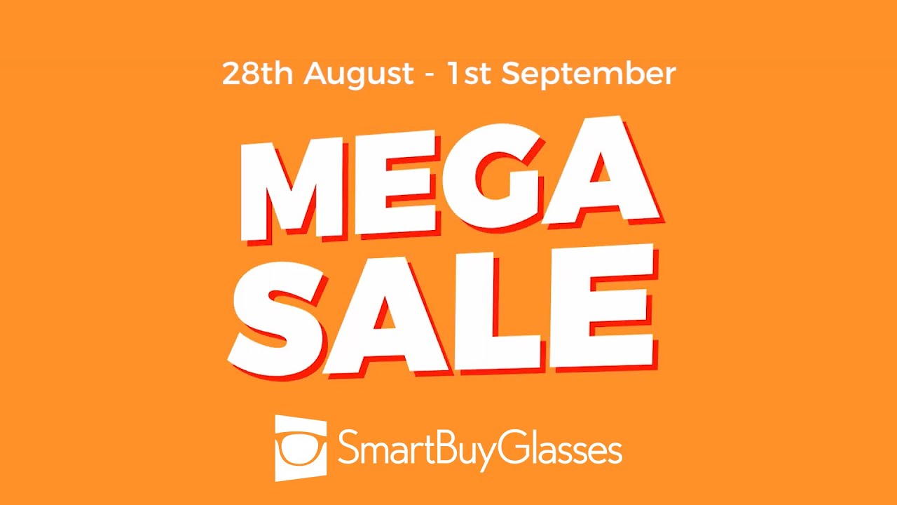 MEGA SALE SmartBuyGlasses 2019 - Designer Eyewear Up to 70% off! (from 28/08 to 01/09)