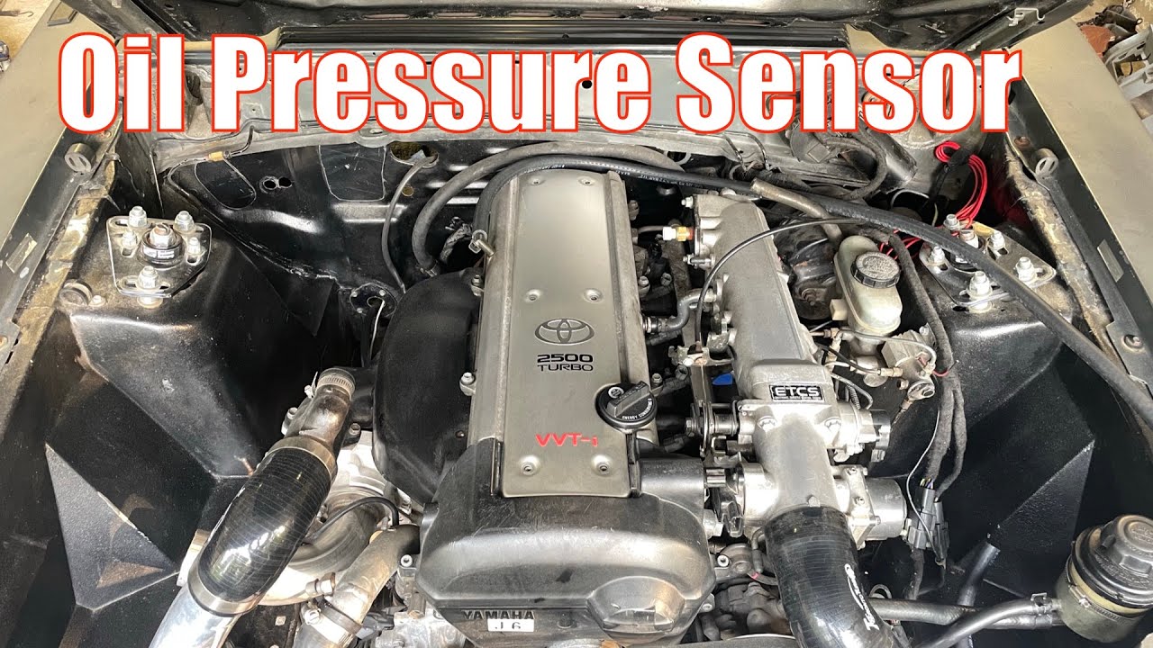 How to Install a Digital Oil Pressure Sensor On A 1JZ-GTE VVTi